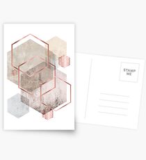 Geometric Abstract Postcards