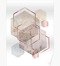 Geometric Abstract Poster