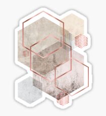 Geometric Abstract Sticker