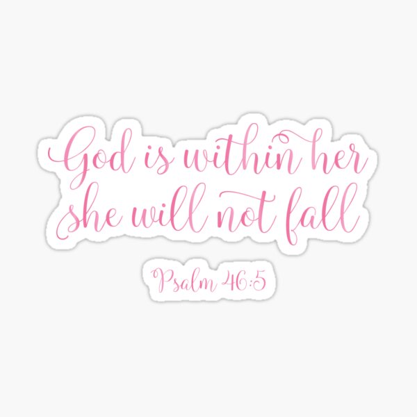 Psalm 46 5 Merch & Gifts for Sale | Redbubble