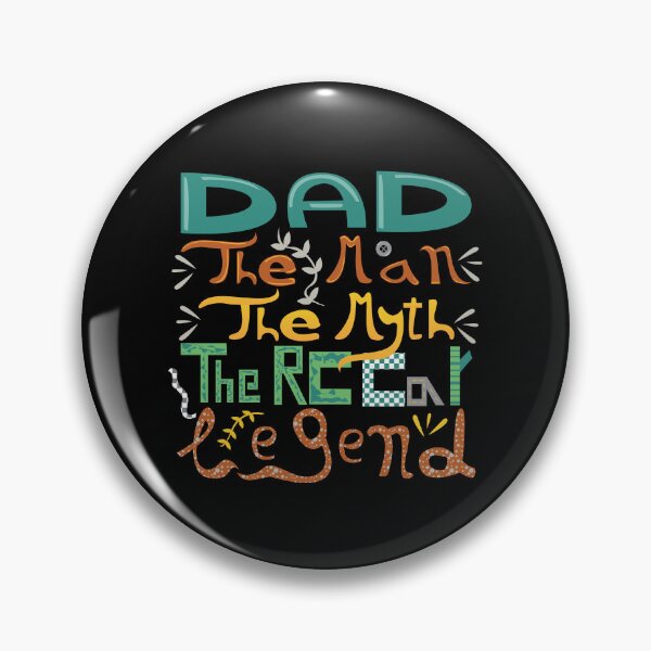 Item preview, Dad the man the myth the rc car legend, handwriting text, rc car racing games competition, remote control cars lover designed and sold by SGS-.