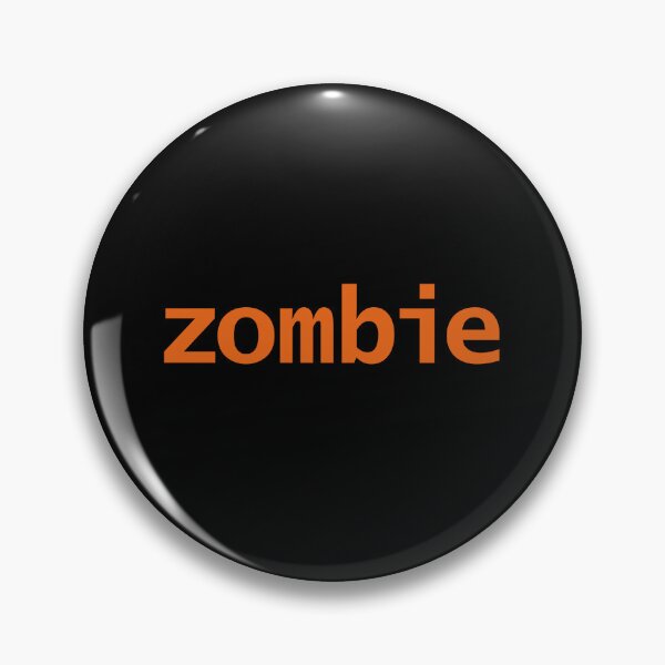 Item preview, Zombie Halloween Minimal Typography Orange Text designed and sold by ellenhenry.