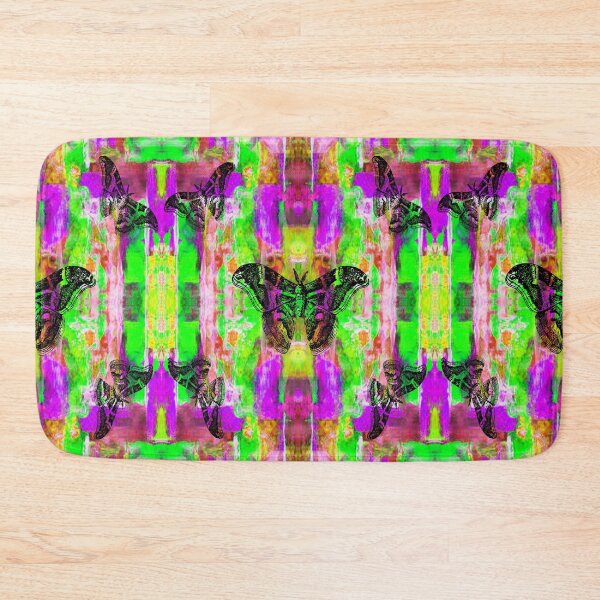 Item preview, Dreamy Butterfly Abstraction, 2, Abstraction, bold colorful abstract playful design inspired by nature designed and sold by Adri Barnard.
