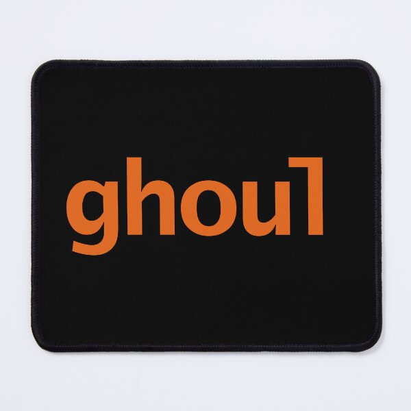 Item preview, Ghoul Halloween Minimal Typography Orange Text designed and sold by ellenhenry.