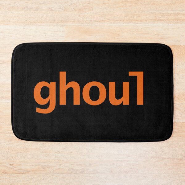 Item preview, Ghoul Halloween Minimal Typography Orange Text designed and sold by ellenhenry.