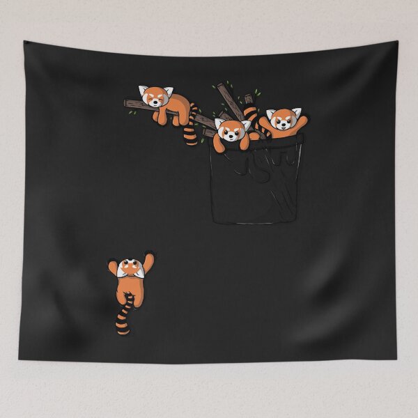 Item preview, Pocket Red Panda Bears  designed and sold by RAFAELMENDO8.