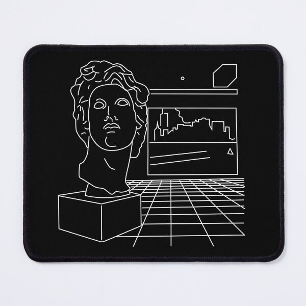 Item preview, Vaporwave Wireframe Classic Plus designed and sold by cyberlight.