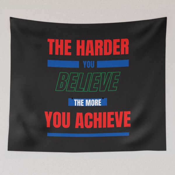 Item preview, The harder you believe. designed and sold by RonelM.