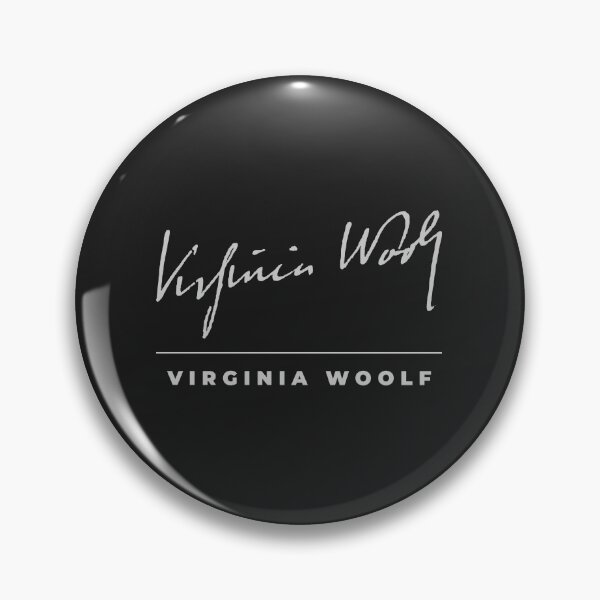 Item preview, Virginia Woolf signature t-shirt designed and sold by CMYKStudio.