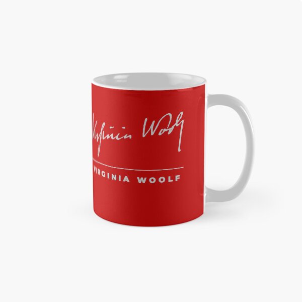 Item preview, Virginia Woolf signature t-shirt designed and sold by CMYKStudio.