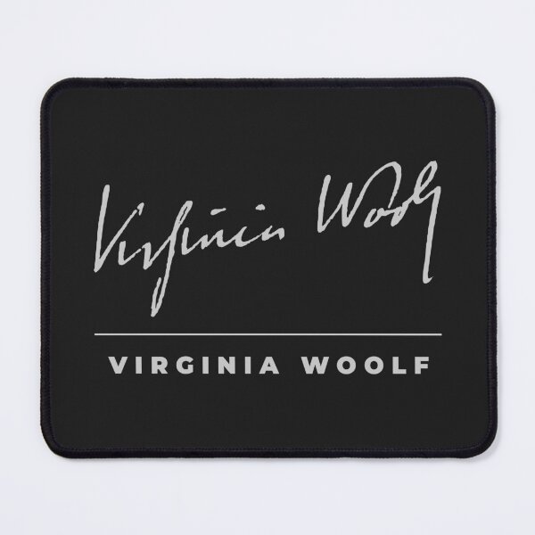 Item preview, Virginia Woolf signature t-shirt designed and sold by CMYKStudio.
