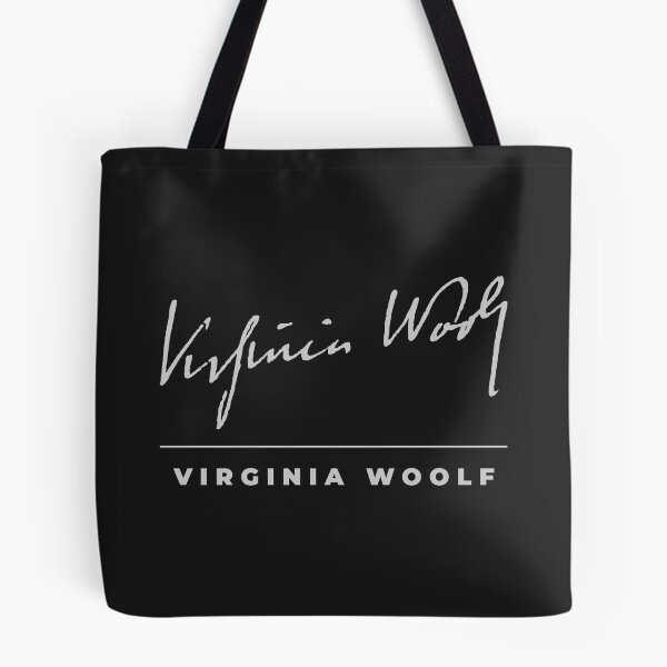 Item preview, Virginia Woolf signature t-shirt designed and sold by CMYKStudio.