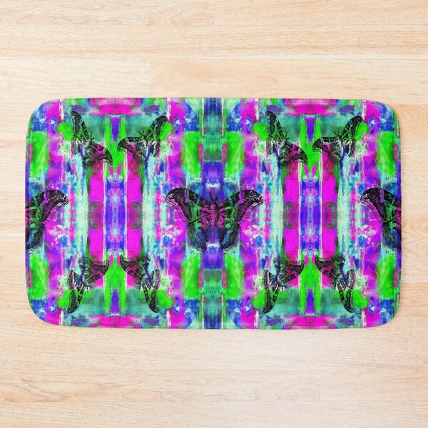Item preview, Dreamy Butterfly Abstraction, 4, Abstraction, bold colorful abstract playful design inspired by nature designed and sold by Adri Barnard.