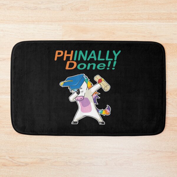 Item preview, phinally done funny unicorn graduate designed and sold by justbejoker.