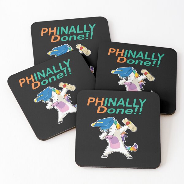 Item preview, phinally done funny unicorn graduate designed and sold by justbejoker.
