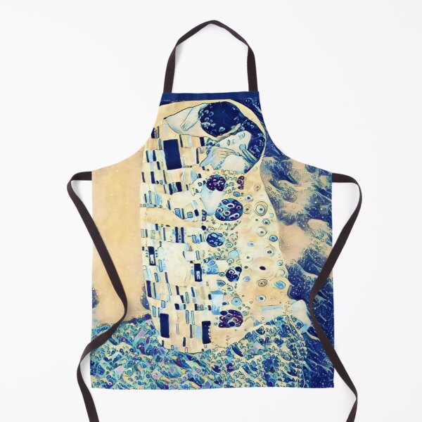 Item preview, The Great Wave off Kanagawa and The Kiss by Gustav Klimt. designed and sold by CristalleLisa.