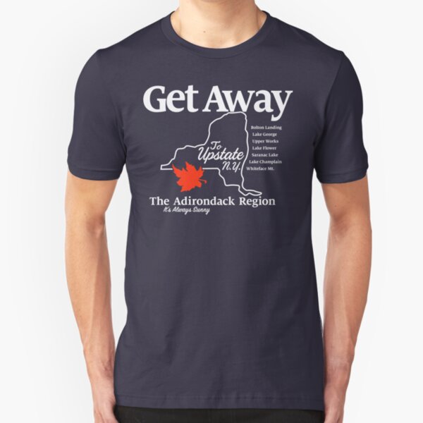 Get Away – Upstate New York Slim Fit T-Shirt