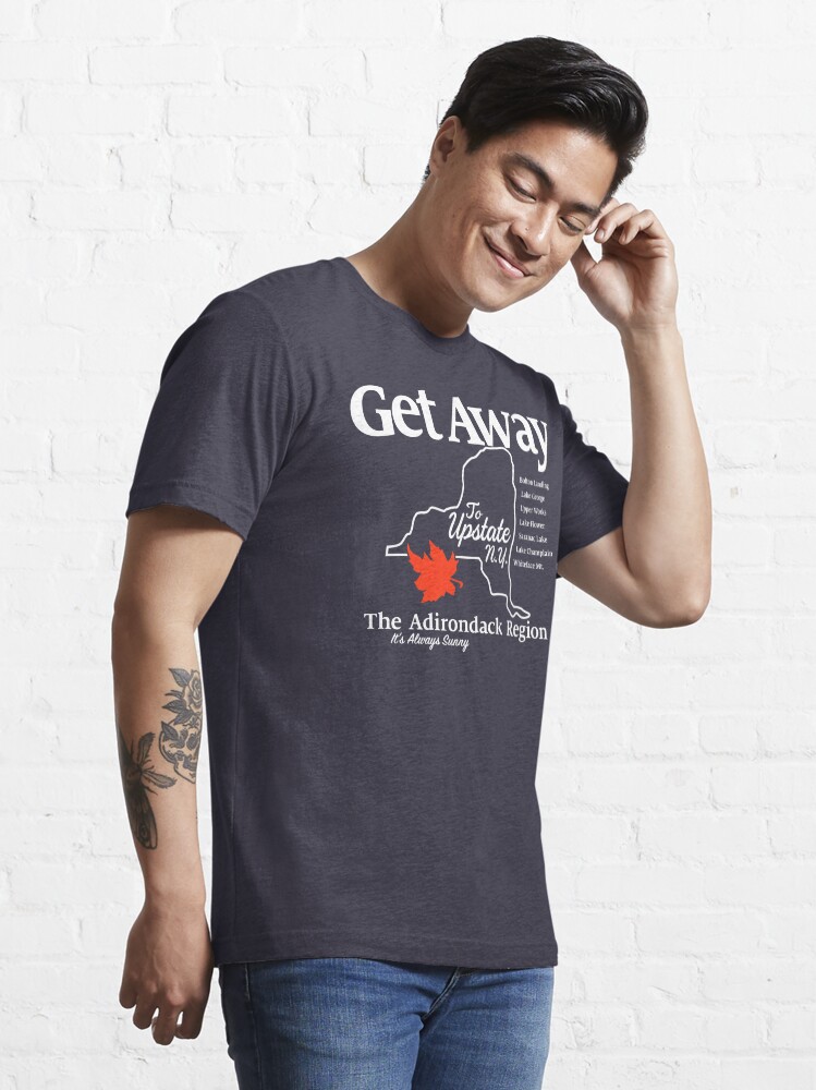 Alternate view of Get Away – Upstate New York Essential T-Shirt