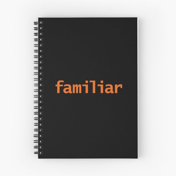 Item preview, Witch Familiar Halloween Minimal Typography Orange Text designed and sold by ellenhenry.