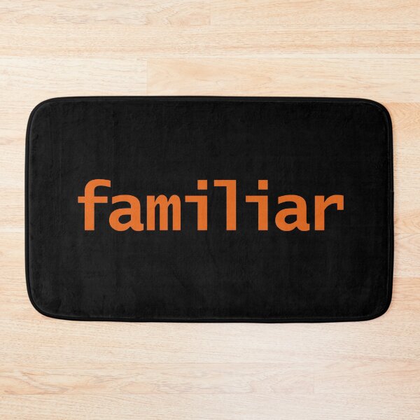 Item preview, Witch Familiar Halloween Minimal Typography Orange Text designed and sold by ellenhenry.