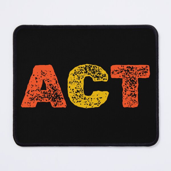 Item preview, ACT - Motivation Word Typography T-Shirt Design designed and sold by DahiyaTees.