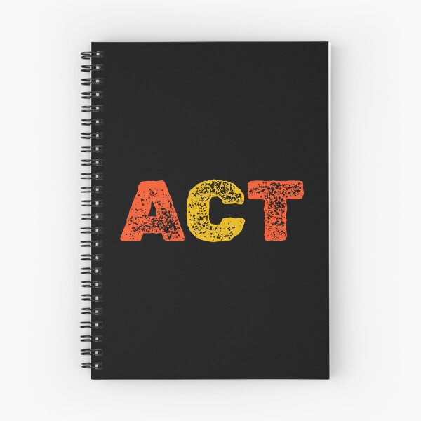 Item preview, ACT - Motivation Word Typography T-Shirt Design designed and sold by DahiyaTees.