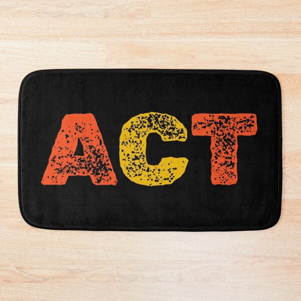 Item preview, ACT - Motivation Word Typography T-Shirt Design designed and sold by DahiyaTees.