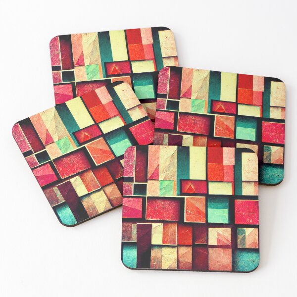 Item preview, Colorful Cubist Pattern [16] designed and sold by FreshAirShop.