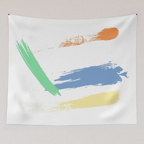 Item preview, paint brush pattern designed and sold by Pinkbrushco.