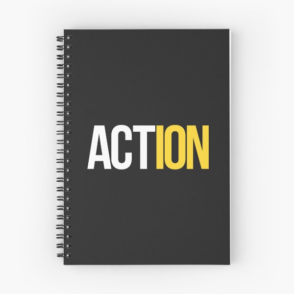 Item preview, Action - Motivation Word Typography T-Shirt Design designed and sold by DahiyaTees.