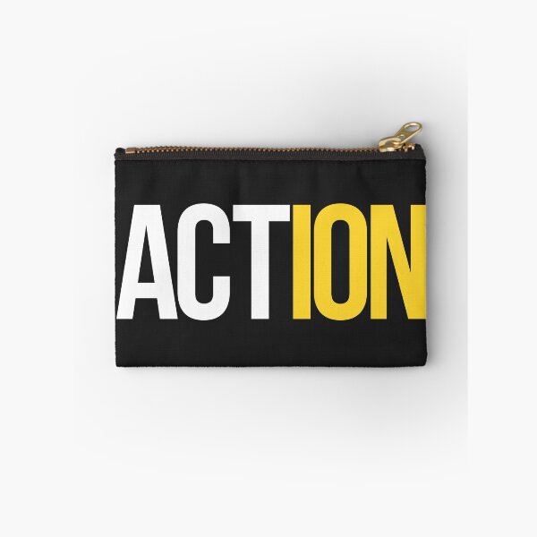 Item preview, Action - Motivation Word Typography T-Shirt Design designed and sold by DahiyaTees.
