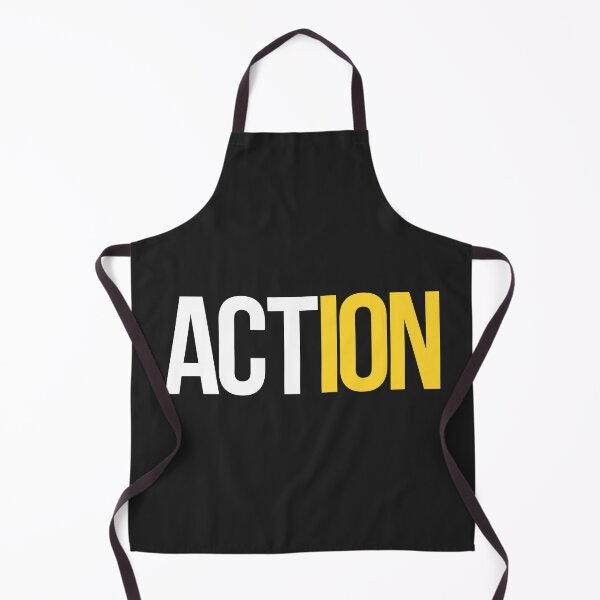 Item preview, Action - Motivation Word Typography T-Shirt Design designed and sold by DahiyaTees.