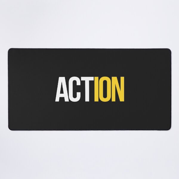 Item preview, Action - Motivation Word Typography T-Shirt Design designed and sold by DahiyaTees.