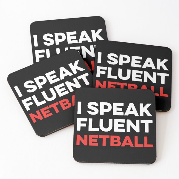 Item preview, I Speak Fluent Netball designed and sold by TendyTees.