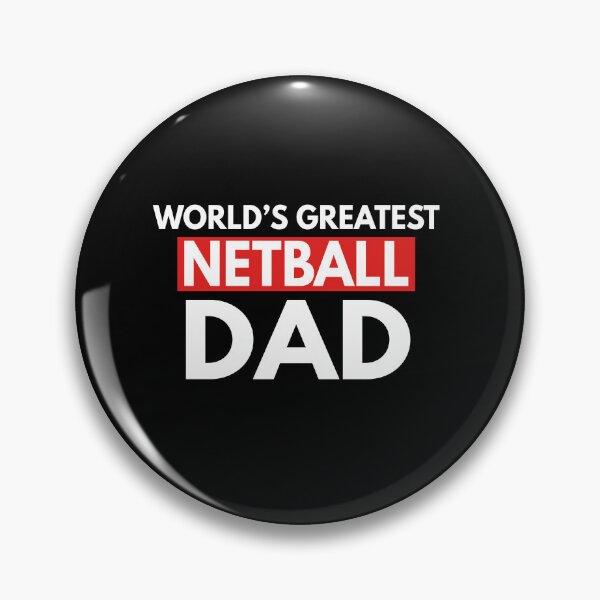 Item preview, World's Greatest Netball Dad designed and sold by TendyTees.