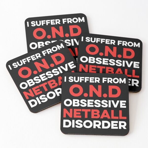 Item preview, Obsessive Netball Disorder designed and sold by TendyTees.