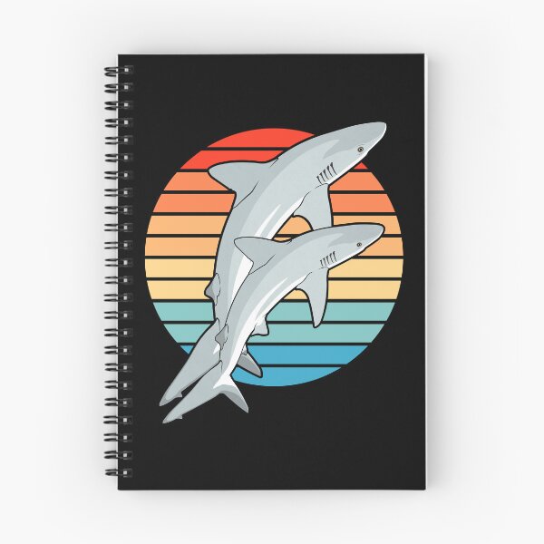 Item preview, Caribbean reef shark retro designed and sold by NicGrayGraphic.