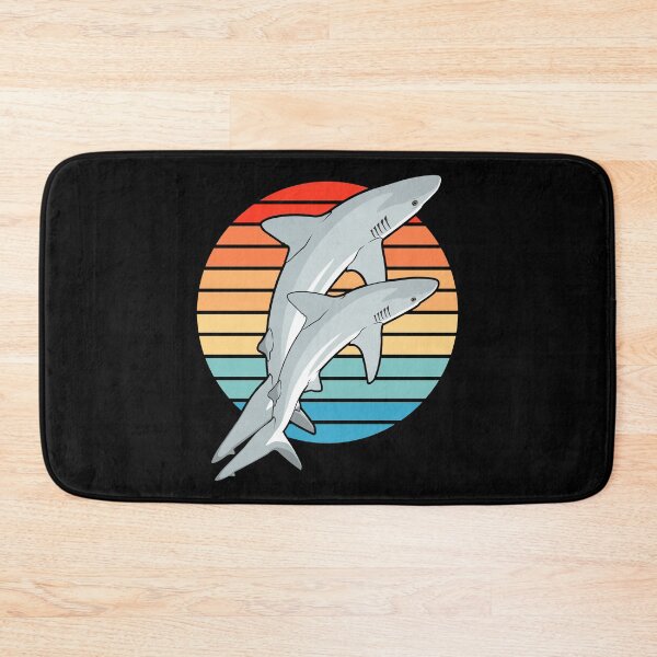 Item preview, Caribbean reef shark retro designed and sold by NicGrayGraphic.