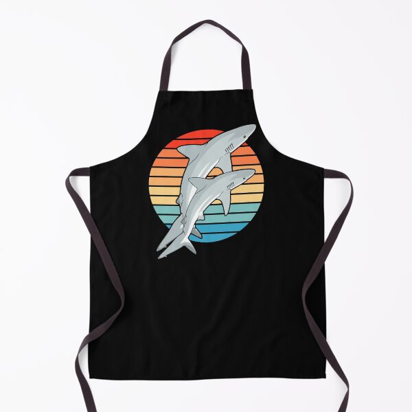 Item preview, Caribbean reef shark retro designed and sold by NicGrayGraphic.