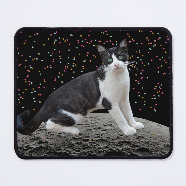 Item preview, Surreal photo with giant cat on the moon. AlienCat. Giant surreal cats in space Photoshop design. designed and sold by EMIPRINCESS.