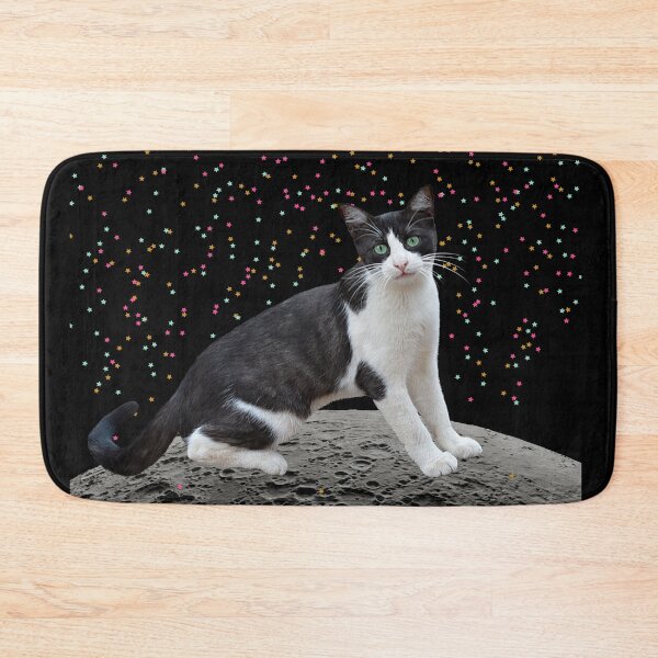 Item preview, Surreal photo with giant cat on the moon. AlienCat. Giant surreal cats in space Photoshop design. designed and sold by EMIPRINCESS.