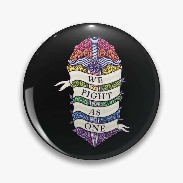 Item preview, WE FIGHT AS ONE Sticker designed and sold by HansChristianN.