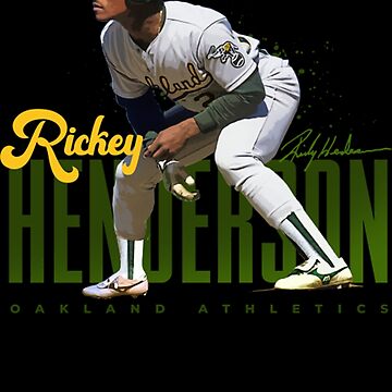 Throwback Rickey Henderson Oakland Athletics Mens XL Baseball
