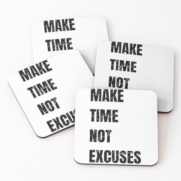 Item preview, Make Time Not Excuses 2  designed and sold by KingsManKind.