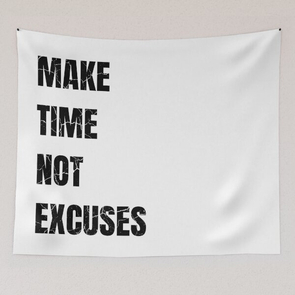 Item preview, Make Time Not Excuses 2  designed and sold by KingsManKind.