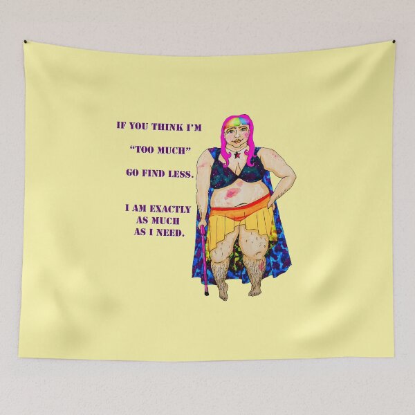 Item preview, Too Much designed and sold by BryonyMayArt.