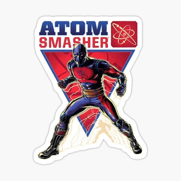 Black Adam Atom Smasher Sticker For Sale By MatthewCarr Redbubble