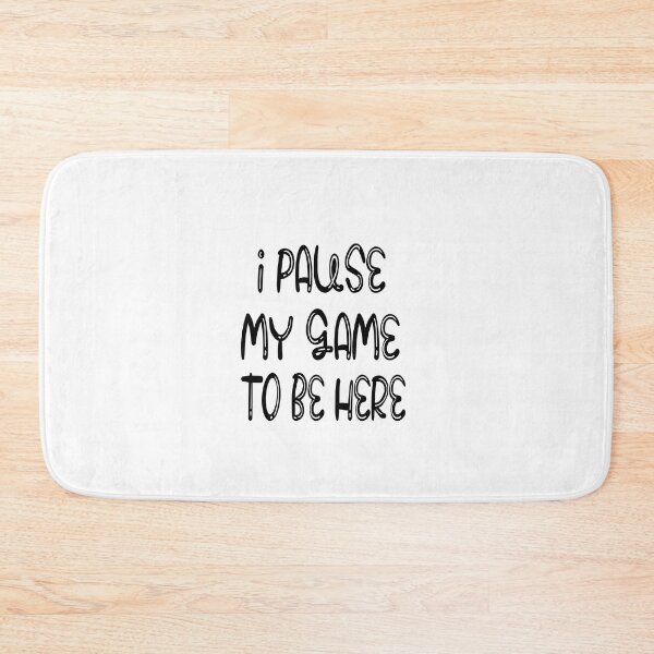 Item preview, I Pause My Game To Be Here T Shirt Funny Gamer Shirt Sarcastic Gaming T Shirt Cool Gamer Essential T-Shirt designed and sold by toufikpromo.