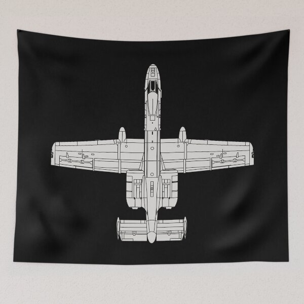 Item preview, Fairchild Republic A-10 Thunderbolt II Model Design designed and sold by avionbubble.