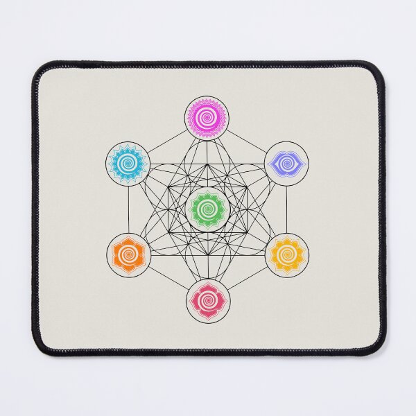 Item preview, Metatrons Cube, Chakras, Sacred Geometry, Cosmic Energy Centers designed and sold by nitty-gritty.